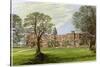 Hatfield House, Hertfordshire, Home of the Marquis of Salisbury, 1880-Benjamin Fawcett-Stretched Canvas