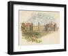 'Hatfield House, Hertfordshire - South Front', c1890-Charles Wilkinson-Framed Giclee Print