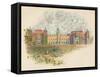 'Hatfield House, Hertfordshire - South Front', c1890-Charles Wilkinson-Framed Stretched Canvas