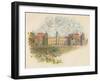 'Hatfield House, Hertfordshire - South Front', c1890-Charles Wilkinson-Framed Giclee Print