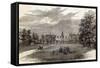 Hatfield House, Seat of Marquis of Salisbury, from 'The Illustrated London News', 11th July 1874-null-Framed Stretched Canvas