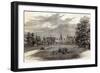 Hatfield House, Seat of Marquis of Salisbury, from 'The Illustrated London News', 11th July 1874-null-Framed Giclee Print