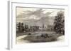 Hatfield House, Seat of Marquis of Salisbury, from 'The Illustrated London News', 11th July 1874-null-Framed Giclee Print