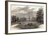 Hatfield House, Seat of Marquis of Salisbury, from 'The Illustrated London News', 11th July 1874-null-Framed Giclee Print