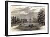 Hatfield House, Seat of Marquis of Salisbury, from 'The Illustrated London News', 11th July 1874-null-Framed Giclee Print