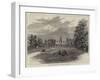 Hatfield House, the Seat of the Marquis of Salisbury-William Henry Pike-Framed Giclee Print