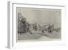 Hatfield, the Seat of the Marquis of Salisbury, Visited by the German Emperor-Charles Auguste Loye-Framed Giclee Print