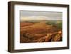 Hathersage Moor from Higger Tor, sunrise in autumn, Peak District National Park, Derbyshire, Englan-Eleanor Scriven-Framed Photographic Print