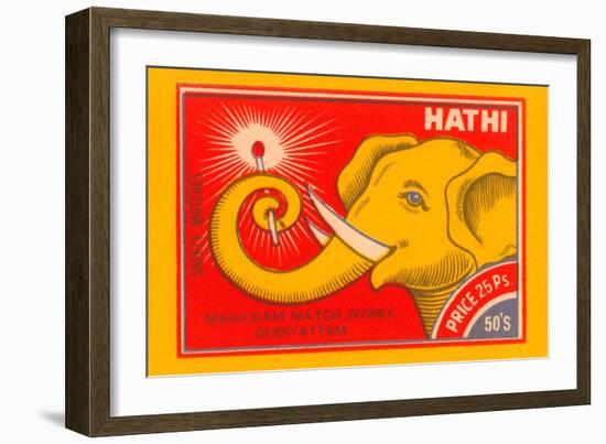 Hathi-null-Framed Art Print