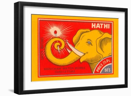 Hathi-null-Framed Art Print