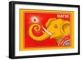 Hathi-null-Framed Art Print