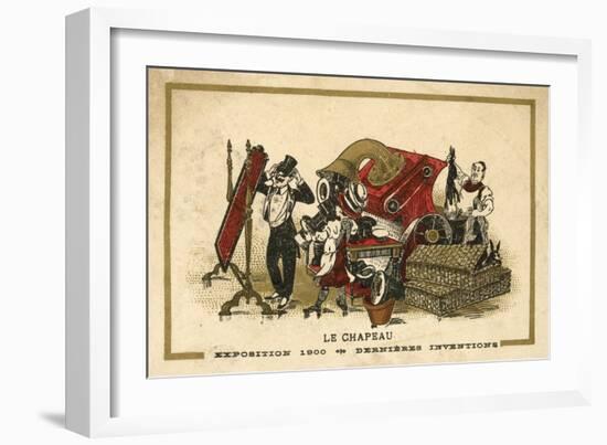 Hatmaking-null-Framed Giclee Print