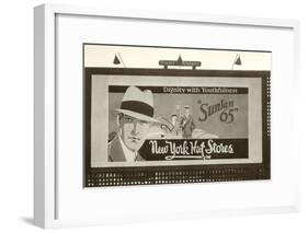 Hats Billboard-null-Framed Art Print