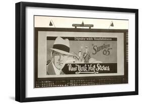 Hats Billboard-null-Framed Art Print