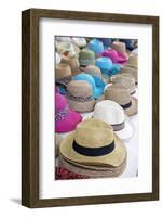 Hats, Cefalu, Sicily, Italy, Europe.-Marco Simoni-Framed Photographic Print