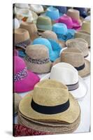 Hats, Cefalu, Sicily, Italy, Europe.-Marco Simoni-Stretched Canvas