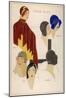 Hats from the Paris Designers: Lewis and Jean Patou-null-Mounted Art Print