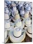 Hats, Market Day at Zaachila, Oaxaca, Mexico, North America-Robert Harding-Mounted Photographic Print