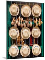 Hats, Musical Instruments,Religious Necklaces and Other Traditional Craft for Sale in Havana-Kamira-Mounted Photographic Print