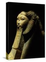 Hatshepsut as a Sphinx, One of Pair, Colossal Statue from her Funeary Temple at Deir el-Bahri-null-Stretched Canvas