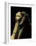 Hatshepsut as a Sphinx, One of Pair, Colossal Statue from her Funeary Temple at Deir el-Bahri-null-Framed Photographic Print