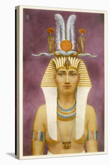 Hatshepsut Wife of Tuthmosis II Ruthlessly Ambitious Regent for Her Stepson Tuthmosis III-Winifred Brunton-Stretched Canvas