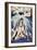 Hatsuhana Doing Penance under the Tonosawa Waterfall-Kuniyoshi Utagawa-Framed Giclee Print