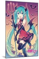 Hatsune Miku - Bats-Trends International-Mounted Poster