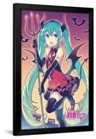 Hatsune Miku - Bats-Trends International-Framed Poster