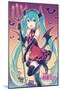 Hatsune Miku - Bats-Trends International-Mounted Poster