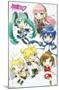 Hatsune Miku - Chibi-Trends International-Mounted Poster