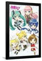 Hatsune Miku - Chibi-Trends International-Framed Poster