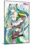 Hatsune Miku - Color Splash-Trends International-Mounted Poster