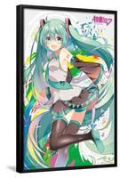 Hatsune Miku - Color Splash-Trends International-Framed Poster