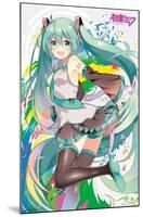 Hatsune Miku - Color Splash-Trends International-Mounted Poster