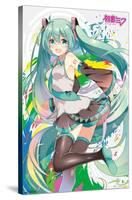 Hatsune Miku - Color Splash-Trends International-Stretched Canvas