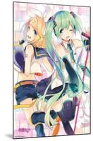 Hatsune Miku - Duo-Trends International-Mounted Poster