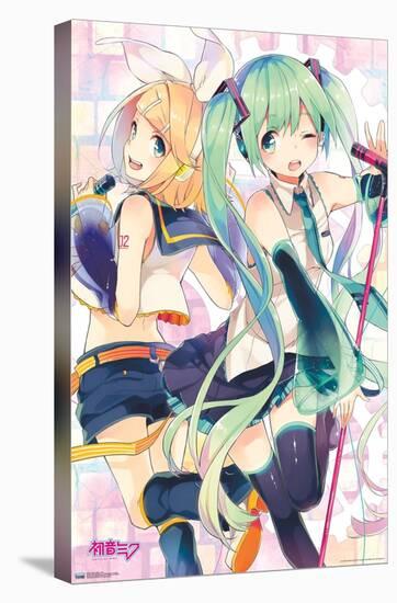 Hatsune Miku - Duo-Trends International-Stretched Canvas