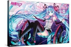 Hatsune Miku - Electronic-Trends International-Stretched Canvas