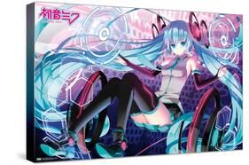 Hatsune Miku - Electronic-Trends International-Stretched Canvas