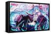 Hatsune Miku - Electronic-Trends International-Framed Stretched Canvas