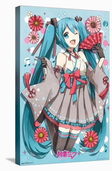 Hatsune Miku - Fan-Trends International-Stretched Canvas