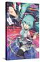 Hatsune Miku - Fist-Trends International-Stretched Canvas