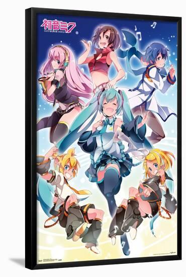 Hatsune Miku - Group-Trends International-Framed Poster