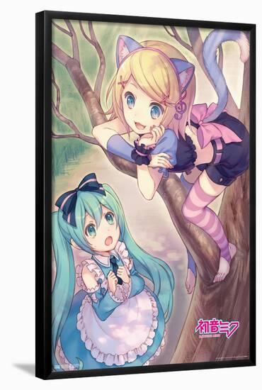 Hatsune Miku - Hatsune and Kagamine-Trends International-Framed Poster