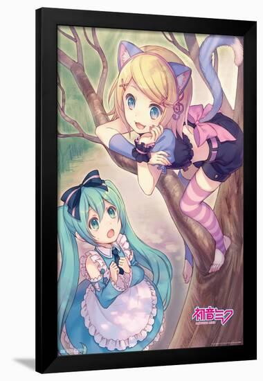 Hatsune Miku - Hatsune and Kagamine-Trends International-Framed Poster