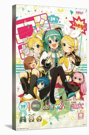 Hatsune Miku - Hey-Trends International-Stretched Canvas