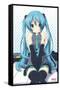 Hatsune Miku - Keys-Trends International-Framed Stretched Canvas