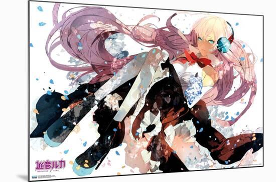 Hatsune Miku - Megurine Luka-Trends International-Mounted Poster