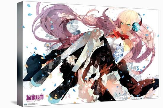 Hatsune Miku - Megurine Luka-Trends International-Stretched Canvas